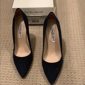 Charles David Midnight Blue Pumps